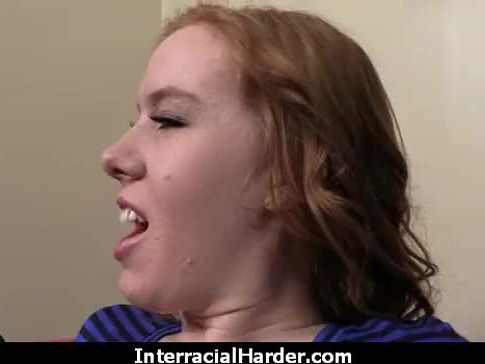 White girl spit roasted by big black cock 7