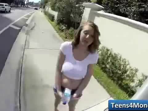 Teens love money fucked in public - www.teens4money.com new porn movie 06